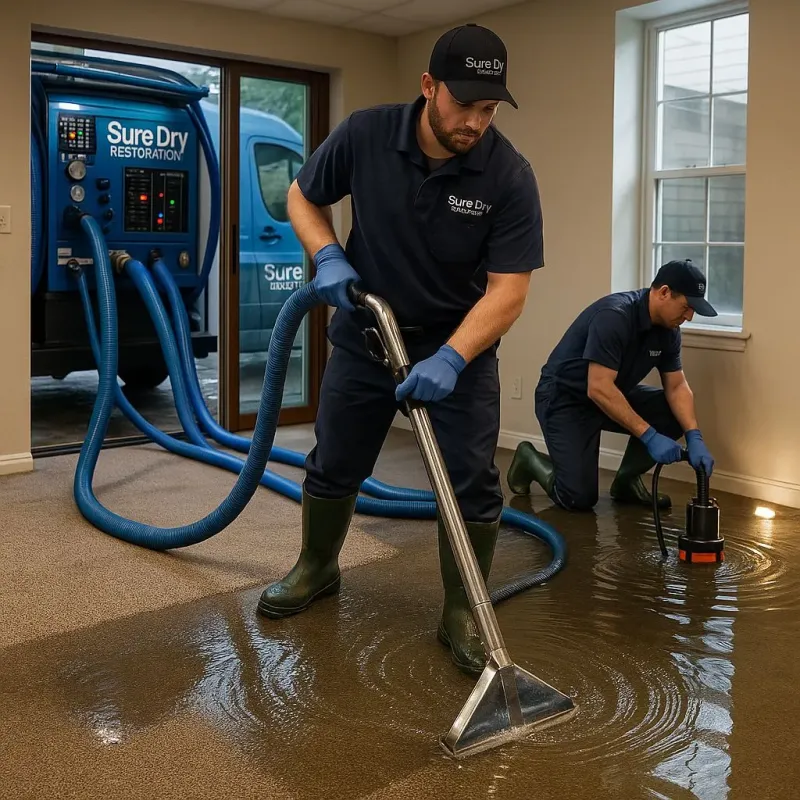 Water Extraction and Removal process in Dyer County, TN
